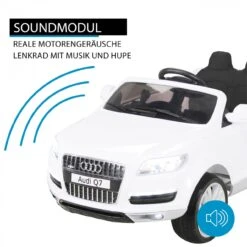 Elektroauto Audi Q7 4L In Weiß 14 Elektroauto Audi Q7 4L In Weiß -Kinderspielzeug actionbikes motors elektroauto audi q7 4l in weiss 4