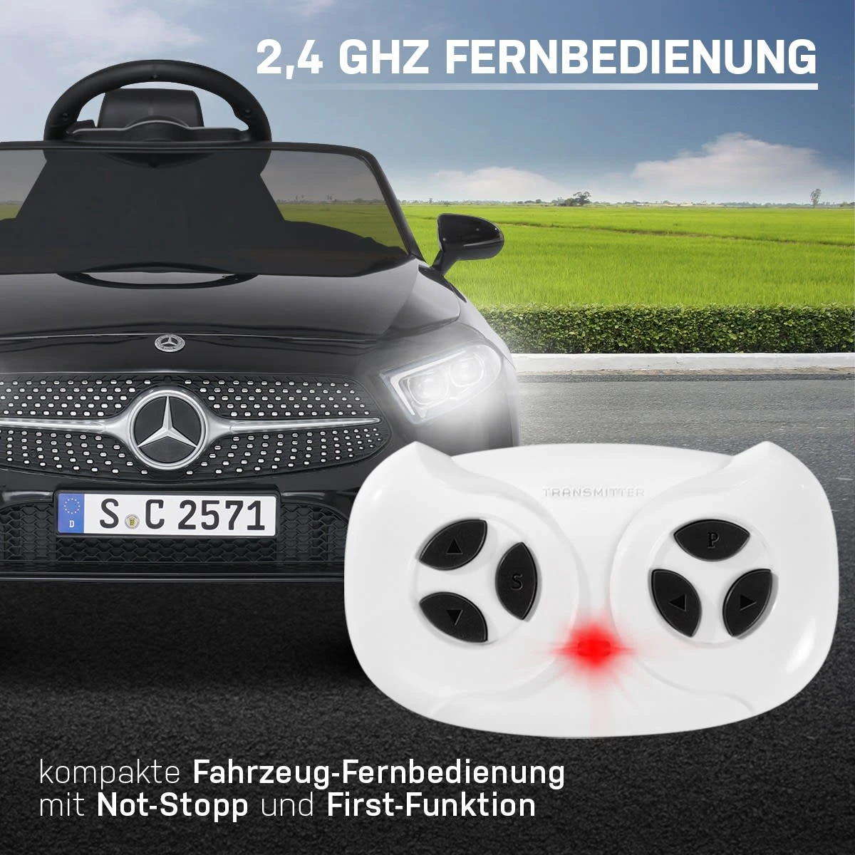 Elektroauto Mercedes-Benz CLS 350 In Schwarz 2 Elektroauto Mercedes-Benz CLS 350 In Schwarz – Bild 2