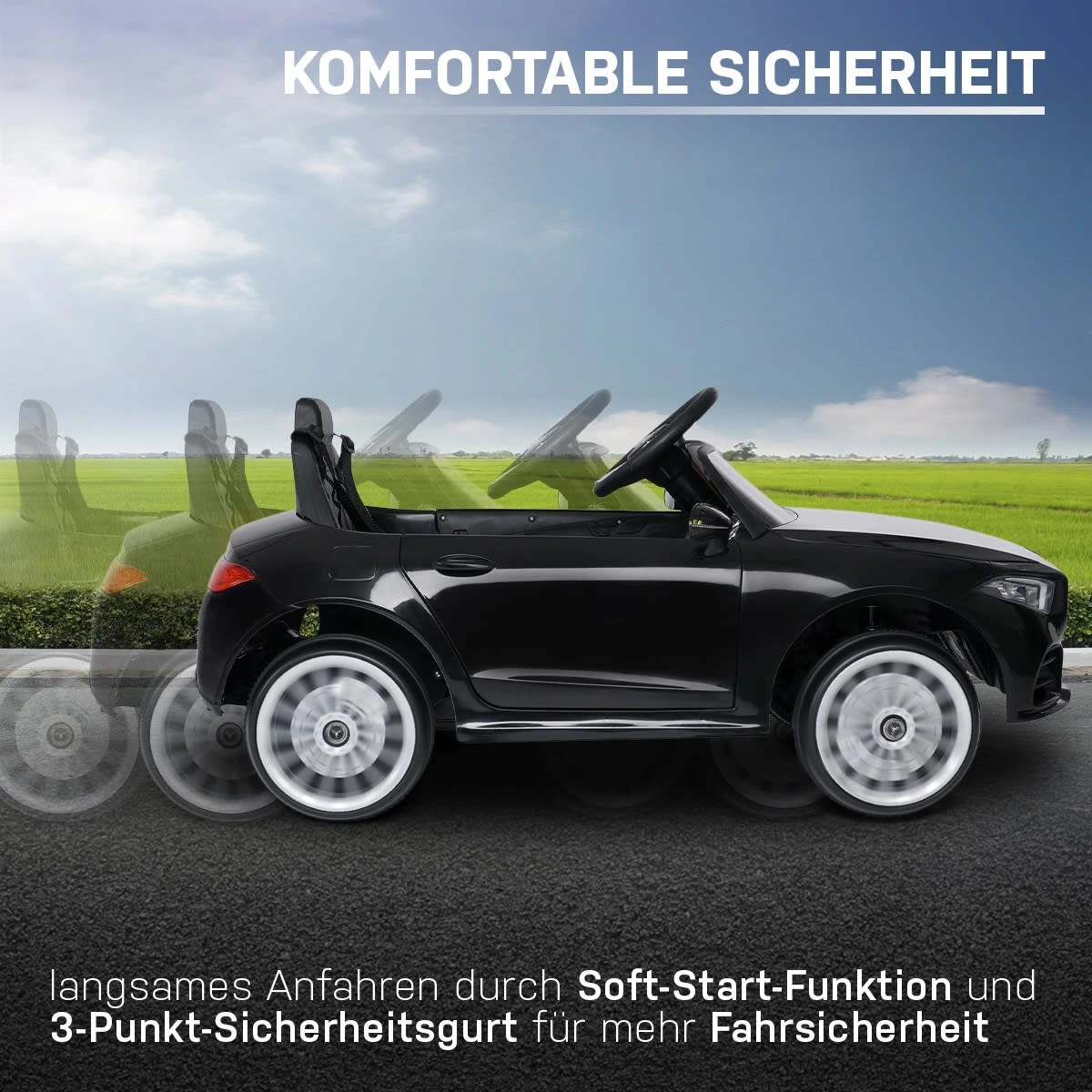 Elektroauto Mercedes-Benz CLS 350 In Schwarz 5 Elektroauto Mercedes-Benz CLS 350 In Schwarz – Bild 5