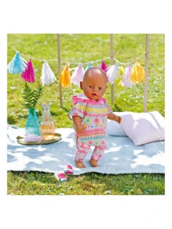 Puppenoutfit "Baby Born Deluxe Trendy Poncho" - Ab 3 Jahren -Kinderspielzeug baby born puppenoutfit baby born deluxe trendy poncho ab 3 jahren 2