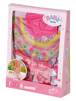 Kinderspielzeug 16 Puppenoutfit "Baby Born Deluxe Trendy Poncho" - Ab 3 Jahren