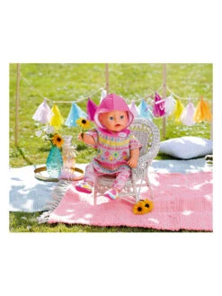 Puppenoutfit "Baby Born Deluxe Trendy Poncho" - Ab 3 Jahren -Kinderspielzeug baby born puppenoutfit baby born deluxe trendy poncho ab 3 jahren 3