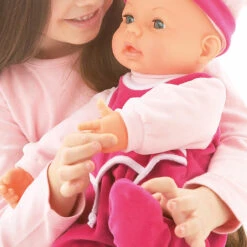 Babypuppe Hello Baby Girl, Funktionspuppe 46 Cm -Kinderspielzeug bayer design babypuppe hello baby girl funktionspuppe 46 cm 6