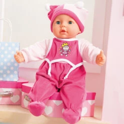 Babypuppe Hello Baby Girl, Funktionspuppe 46 Cm -Kinderspielzeug bayer design babypuppe hello baby girl funktionspuppe 46 cm 8