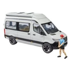 Bruder Sprinter Mercedes Benz Camper Mit Fahrer In Weiß -Kinderspielzeug bruder sprinter mercedes benz camper mit fahrer in weiss 5