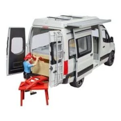 Bruder Sprinter Mercedes Benz Camper Mit Fahrer In Weiß -Kinderspielzeug bruder sprinter mercedes benz camper mit fahrer in weiss 6