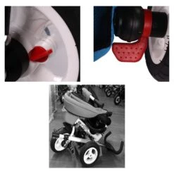 Tricycle Flexy Lux 3 In 1 In Blau -Kinderspielzeug byox tricycle flexy lux 3 in 1 in blau 5