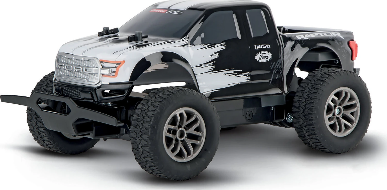 Carrera RC - 2,4GHz Ford F-150 Raptor B/w Im Maßstab 1:18, Ferngesteuertes Auto... 1 Carrera RC - 2,4GHz Ford F-150 Raptor B/w Im Maßstab 1:18, Ferngesteuertes Auto...