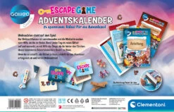 Clementoni Galileo Escape Game - Adventskalender 2021 -Kinderspielzeug clementoni galileo escape game adventskalender 2021 4