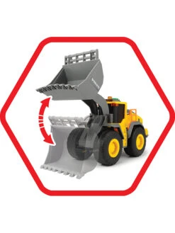 Dickie Frontlader "Volvo Wheel Loader" - Ab 3 Jahren -Kinderspielzeug dickie frontlader volvo wheel loader ab 3 jahren 3