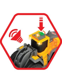 Dickie Frontlader "Volvo Wheel Loader" - Ab 3 Jahren -Kinderspielzeug dickie frontlader volvo wheel loader ab 3 jahren 4