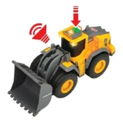 Dickie Toys Radlader Volvo Mit Licht & Sound In Gelb -Kinderspielzeug dickie toys radlader volvo mit licht and sound in gelb 8