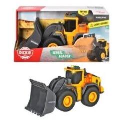 Dickie Toys Radlader Volvo Mit Licht & Sound In Gelb -Kinderspielzeug dickie toys radlader volvo mit licht and sound in gelb 9