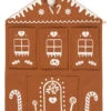 Adventskalender "Gingerbread House" In Hellbraun - (L)68 X (B)48 Cm