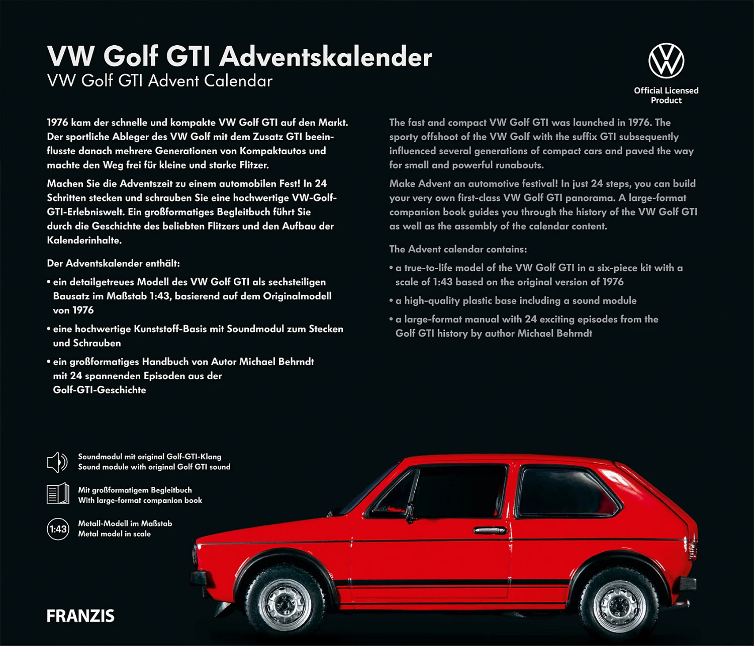 Adventskalender VW Golf GTI 4 Adventskalender VW Golf GTI – Bild 4