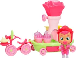 Cry Babies Magic Tears Rose's Transportrad -Kinderspielzeug imc cry babies magic tears roses transportrad 3
