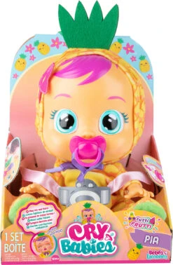 Cry Babies Tutti Frutti Pia Ananas -Kinderspielzeug imc cry babies tutti frutti pia ananas 3