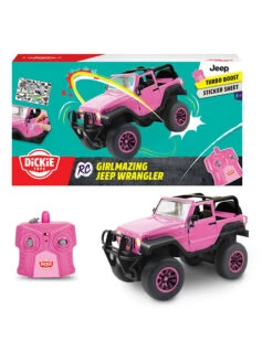 JADA Ferngesteuertes Fahrzeug "RC Girlmazing Jeep Wrangler" - Ab 6 Jahren