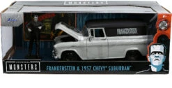 JADA Frankenstein 1957 Chevy Suburban 1:24 -Kinderspielzeug jada frankenstein 1957 chevy suburban 1 24 8
