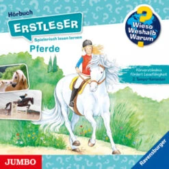 Jumbo Wieso? Weshalb? Warum? Erstleser. Pferde, 1 Audio-CD In Bunt