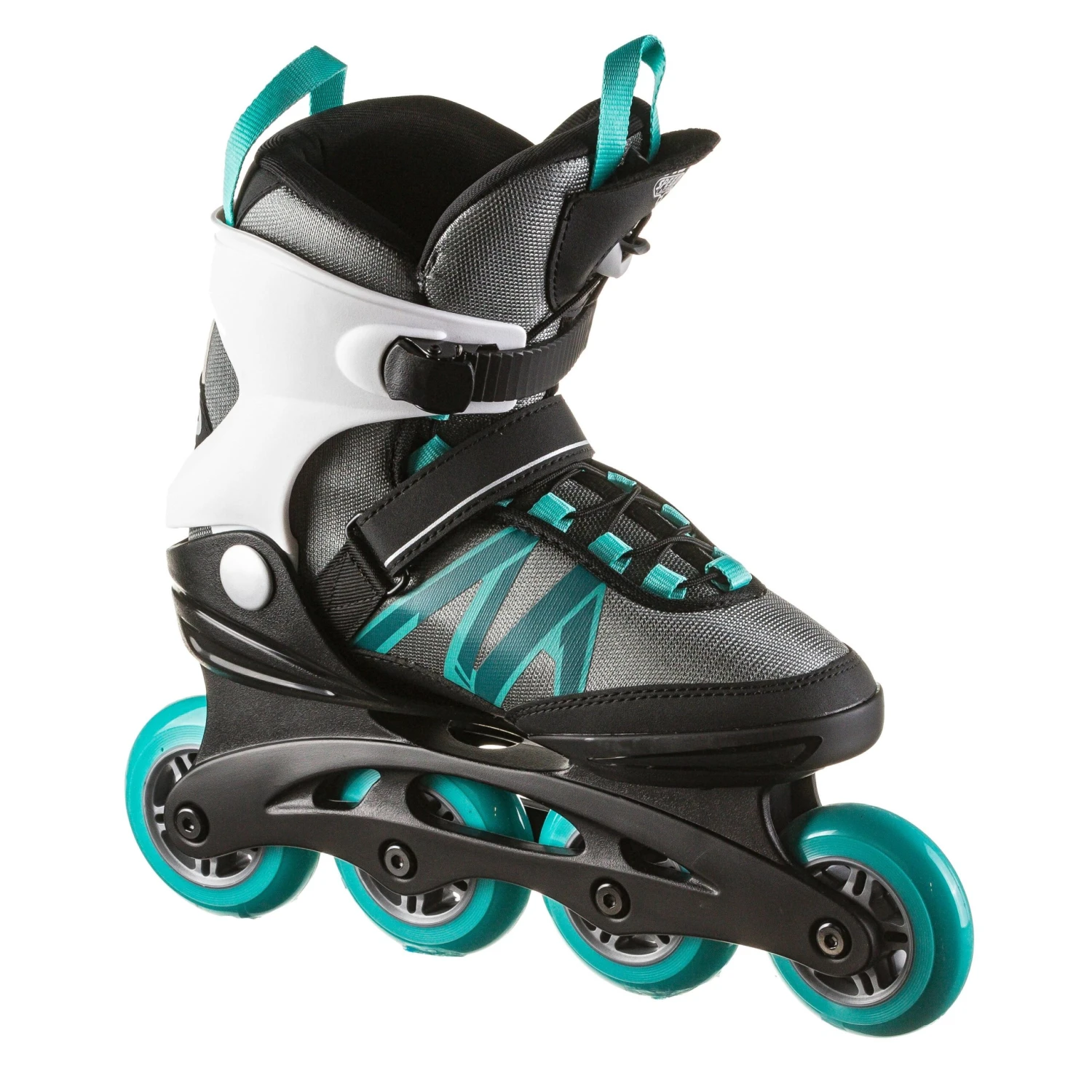K2 Inline-Skates KINETIC 80 PRO LTD In Black-turquoise 2 K2 Inline-Skates KINETIC 80 PRO LTD In Black-turquoise – Bild 2