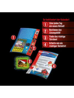 Kosmos Adventskalender "Die Drei ???" - Ab 8 Jahren -Kinderspielzeug kosmos adventskalender die drei ab 8 jahren 2