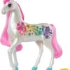 MATTEL Barbie Dreamtopia Regenbogen-Königreich Magisches Haarspiel Einhorn