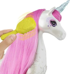 MATTEL Barbie Dreamtopia Regenbogen-Königreich Magisches Haarspiel Einhorn -Kinderspielzeug mattel barbie dreamtopia regenbogen konigreich magisches haarspiel einhorn 3