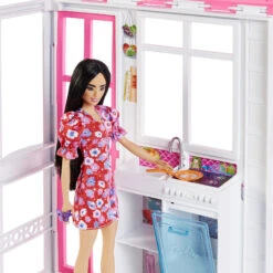MATTEL Barbie Haus Und Puppe -Kinderspielzeug mattel barbie haus und puppe 7
