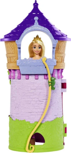 MATTEL Disney Prinzessin-Spielzeug, Rapunzels Turm Spielset -Kinderspielzeug mattel disney prinzessin spielzeug rapunzels turm spielset 2