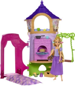 MATTEL Disney Prinzessin-Spielzeug, Rapunzels Turm Spielset