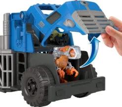 MATTEL Imaginext Jurassic World Dino & Transporter, Dinosaurier Spielzeug -Kinderspielzeug mattel imaginext jurassic world dino and transporter dinosaurier spielzeug 4