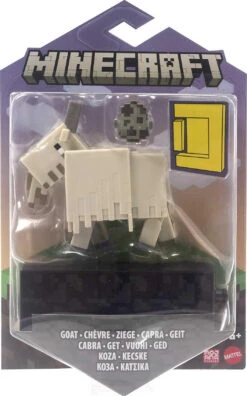 MATTEL Minecraft Craft-A-Block Figur Ziege -Kinderspielzeug mattel minecraft craft a block figur ziege 5