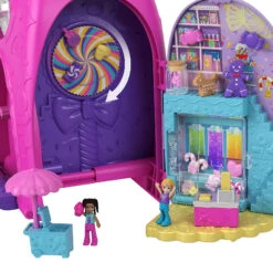 MATTEL Polly Pocket Bärchen-Kaugummiautomat Spielset -Kinderspielzeug mattel polly pocket barchen kaugummiautomat spielset 4