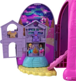 MATTEL Polly Pocket Bärchen-Kaugummiautomat Spielset -Kinderspielzeug mattel polly pocket barchen kaugummiautomat spielset 6