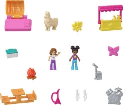 MATTEL Polly Pocket Llama Camp -Kinderspielzeug mattel polly pocket llama camp 2