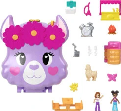 MATTEL Polly Pocket Llama Camp