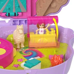MATTEL Polly Pocket Llama Camp -Kinderspielzeug mattel polly pocket llama camp 3