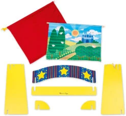 Melissa & Doug Tisch-Puppentheater Aus Holz -Kinderspielzeug melissa and doug tisch puppentheater aus holz 2