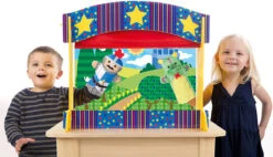 Melissa & Doug Tisch-Puppentheater Aus Holz