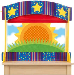 Melissa & Doug Tisch-Puppentheater Aus Holz -Kinderspielzeug melissa and doug tisch puppentheater aus holz 3