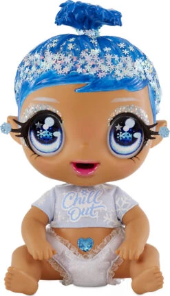 MGA Glitter Babyz Doll - January Snowflake (Light Blue/Snowflake) 18 MGA Glitter Babyz Doll - January Snowflake (Light Blue/Snowflake) -Kinderspielzeug mga glitter babyz doll january snowflake light blue snowflake 8