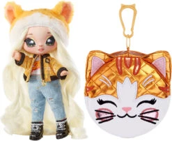 MGA Na! Na! Na! Surprise 2-in-1 Fashion Doll And Purse Glam Series 2 Asst... -Kinderspielzeug mga na na na surprise 2 in 1 fashion doll and purse glam series 2 asst 2