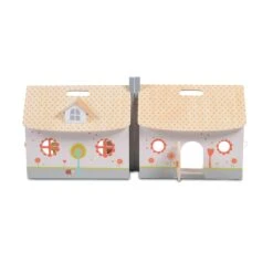 Holz-Puppenhaus 4139 In Weiß -Kinderspielzeug moni holz puppenhaus 4139 in weiss 3