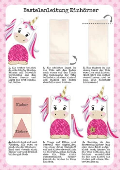 Adventskalender-Set Einhorn - Vorgestanzt - Mit Goldenen Zahlen 9 Adventskalender-Set Einhorn - Vorgestanzt - Mit Goldenen Zahlen -Kinderspielzeug papierdrachen adventskalender set einhorn vorgestanzt mit goldenen zahlen 3