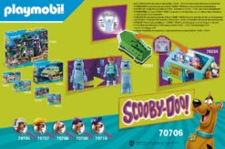 Playmobil 70706 SCOOBY-DOO! Abenteuer Mit Snow Ghost -Kinderspielzeug playmobil 70706 scooby doo abenteuer mit snow ghost 2
