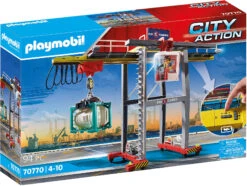 Playmobil 70770 Portalkran Mit Containern