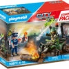 Playmobil 70817 Starter Pack Polizei: Gefahrentraining