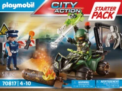 Playmobil 70817 Starter Pack Polizei: Gefahrentraining -Kinderspielzeug playmobil 70817 starter pack polizei gefahrentraining 6
