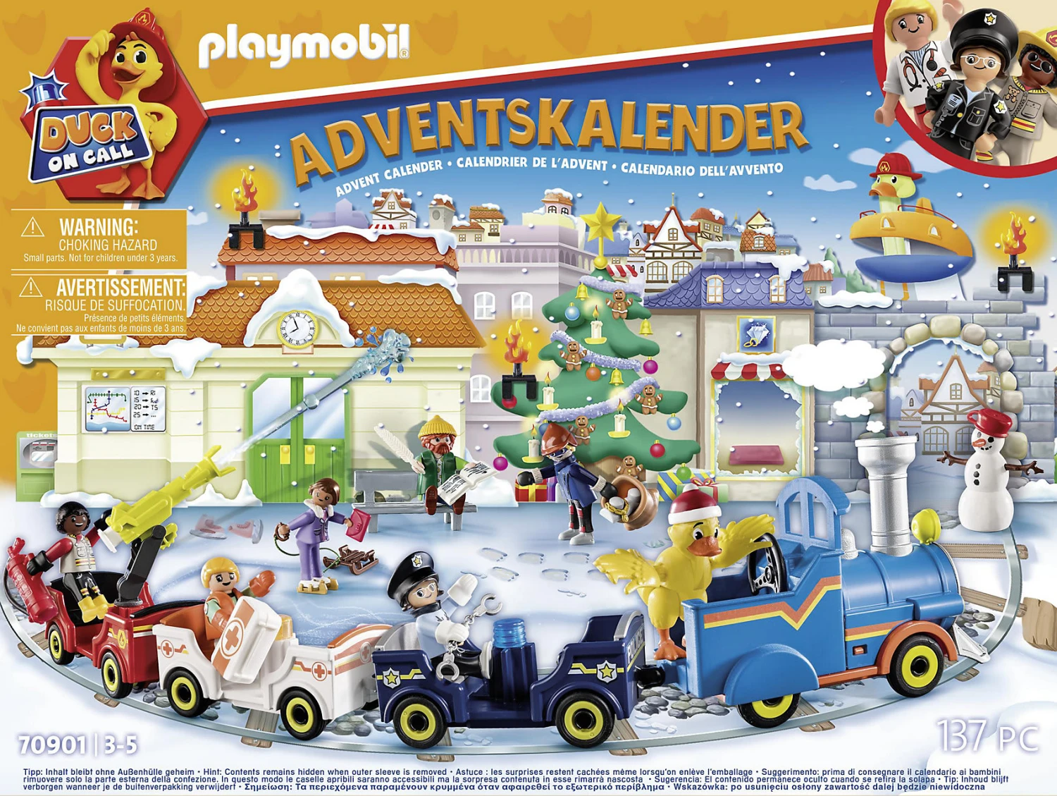 Playmobil 70901 DUCK ON CALL - Adventskalender 4 Playmobil 70901 DUCK ON CALL - Adventskalender – Bild 4